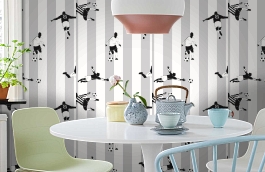 Обои 240151 фото в интерьере кухни превью