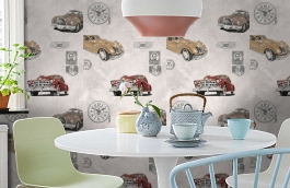 Обои 240192 фото в интерьере кухни превью