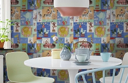 Обои 240381 фото в интерьере кухни превью