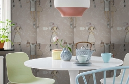 Обои 240461 фото в интерьере кухни превью