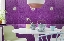 Обои 77905 фото в интерьере кухни превью