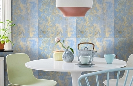 Обои 78504 фото в интерьере кухни превью