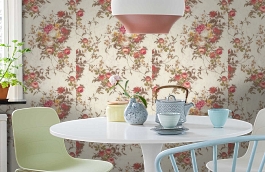 Обои 159098-13 фото в интерьере кухни превью