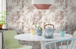 Обои 159098-14 фото в интерьере кухни превью