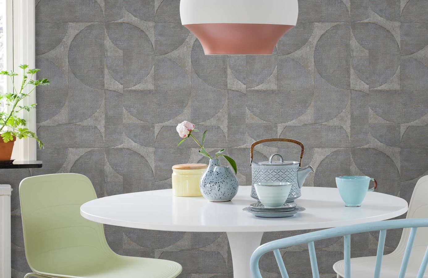 Обои 32870 фото в интерьере кухни