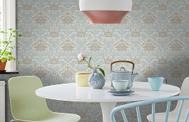 Обои 33623 фото в интерьере кухни превью