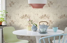 Обои 4080-4 фото в интерьере кухни превью