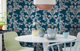 Обои 57302 фото в интерьере кухни превью