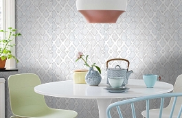 Обои 57318 фото в интерьере кухни превью