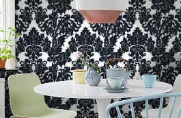 Обои 57554 фото в интерьере кухни превью