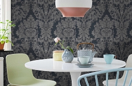 Обои 57555 фото в интерьере кухни превью