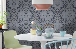 Обои 59001 фото в интерьере кухни превью