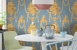 Обои 78106 фото в интерьере кухни превью