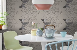 Обои 90002 фото в интерьере кухни превью