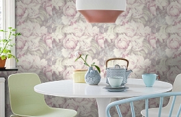 Обои 9017-11 фото в интерьере кухни превью