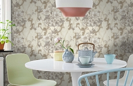 Обои 9023-01 фото в интерьере кухни превью