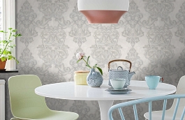 Обои 9031-11 фото в интерьере кухни превью