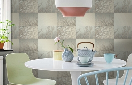 Обои 9039-04 фото в интерьере кухни превью