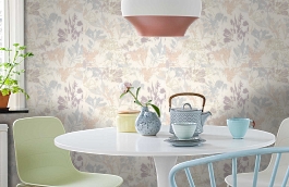 Обои 9080-17 фото в интерьере кухни превью