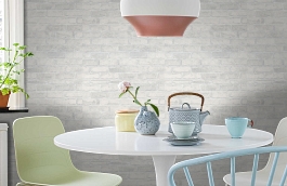 Обои 9085-11 фото в интерьере кухни превью