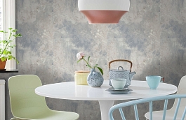 Обои 9164-11 фото в интерьере кухни превью