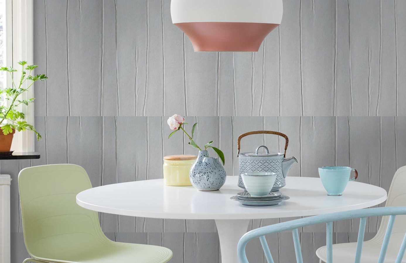 Обои 9719 фото в интерьере кухни