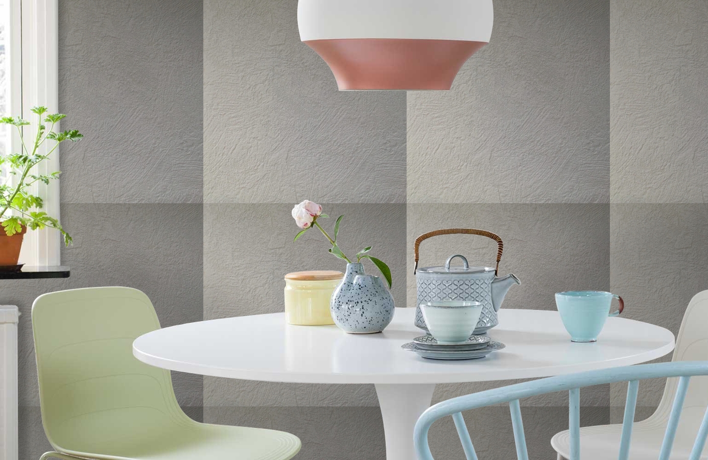 Обои 9731 фото в интерьере кухни