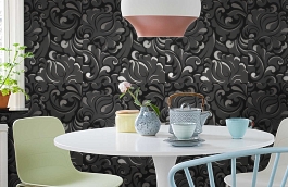 Обои 97973 фото в интерьере кухни превью