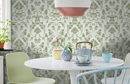 Обои 02405-22 фото в интерьере кухни превью