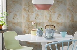 Обои 02470-12 фото в интерьере кухни превью