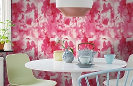 Обои 02470-32 фото в интерьере кухни превью