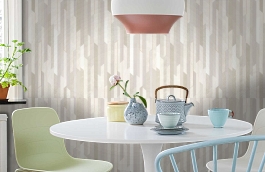 Обои 02551-52 фото в интерьере кухни превью