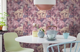 Обои 8009-06 фото в интерьере кухни превью