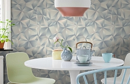 Обои 8015-03 фото в интерьере кухни превью