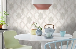 Обои 8017-00 фото в интерьере кухни превью