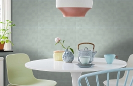 Обои 8019-03 фото в интерьере кухни превью