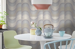 Обои 8022-03 фото в интерьере кухни превью