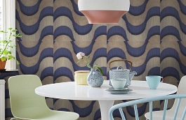 Обои 8022-21 фото в интерьере кухни превью