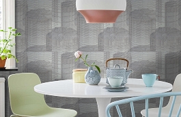 Обои 8024-03 фото в интерьере кухни превью