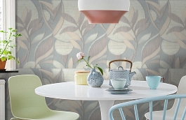 Обои 8025-03 фото в интерьере кухни превью