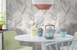 Обои 8025-04 фото в интерьере кухни превью