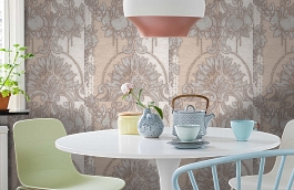 Обои 17202 фото в интерьере кухни превью