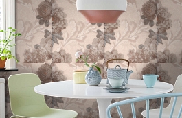 Обои 17217 фото в интерьере кухни превью