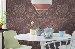 Обои 17224 фото в интерьере кухни превью