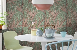 Обои 17228 фото в интерьере кухни превью