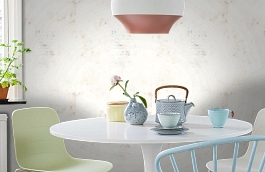 Обои 17239 фото в интерьере кухни превью