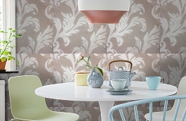 Обои 18207 фото в интерьере кухни превью