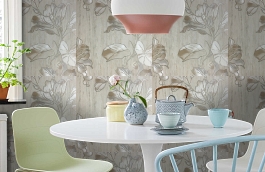 Обои 18226 фото в интерьере кухни превью