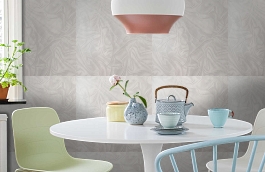 Обои 18234 фото в интерьере кухни превью