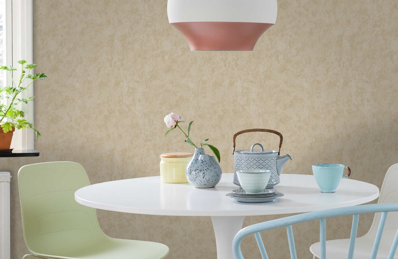 Обои 18300 фото в интерьере кухни